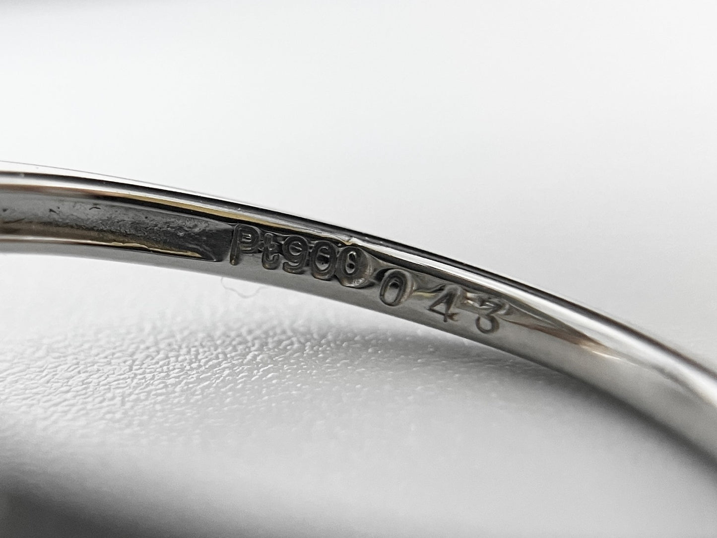 アレキサンドライト 0.43ct ブラジル産 Brazil GIA鑑別書 D0.36ct PT900 4.1g 指輪 （JP12号） サイズ直し無料 6610S