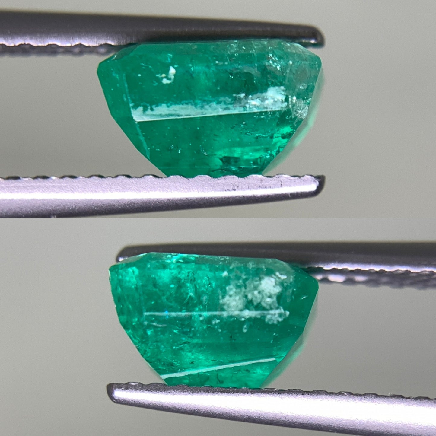 エメラルド 1.537ct 宝石ソーティング付き  7.18㎜×6.18㎜×4.46㎜  ルース（ 裸石 ） 3046Y