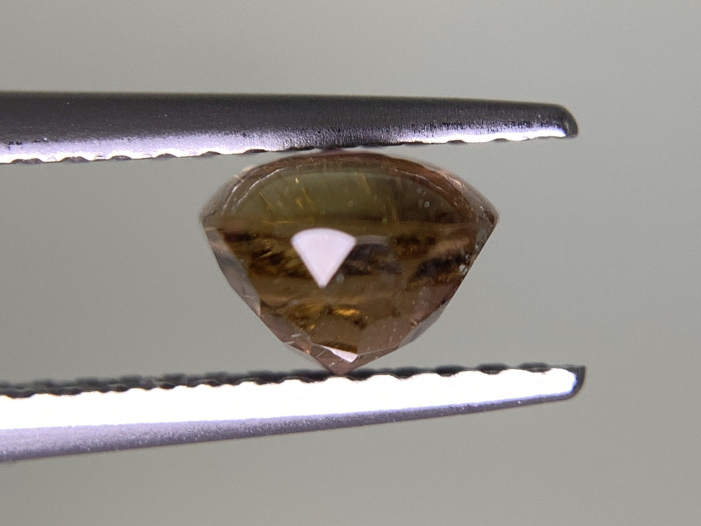 トルマリン（バイカラー） 1.429ct 宝石ソーティング付き  7.7㎜×5.8㎜×4.4㎜  ルース（ 裸石 ） 3115Y