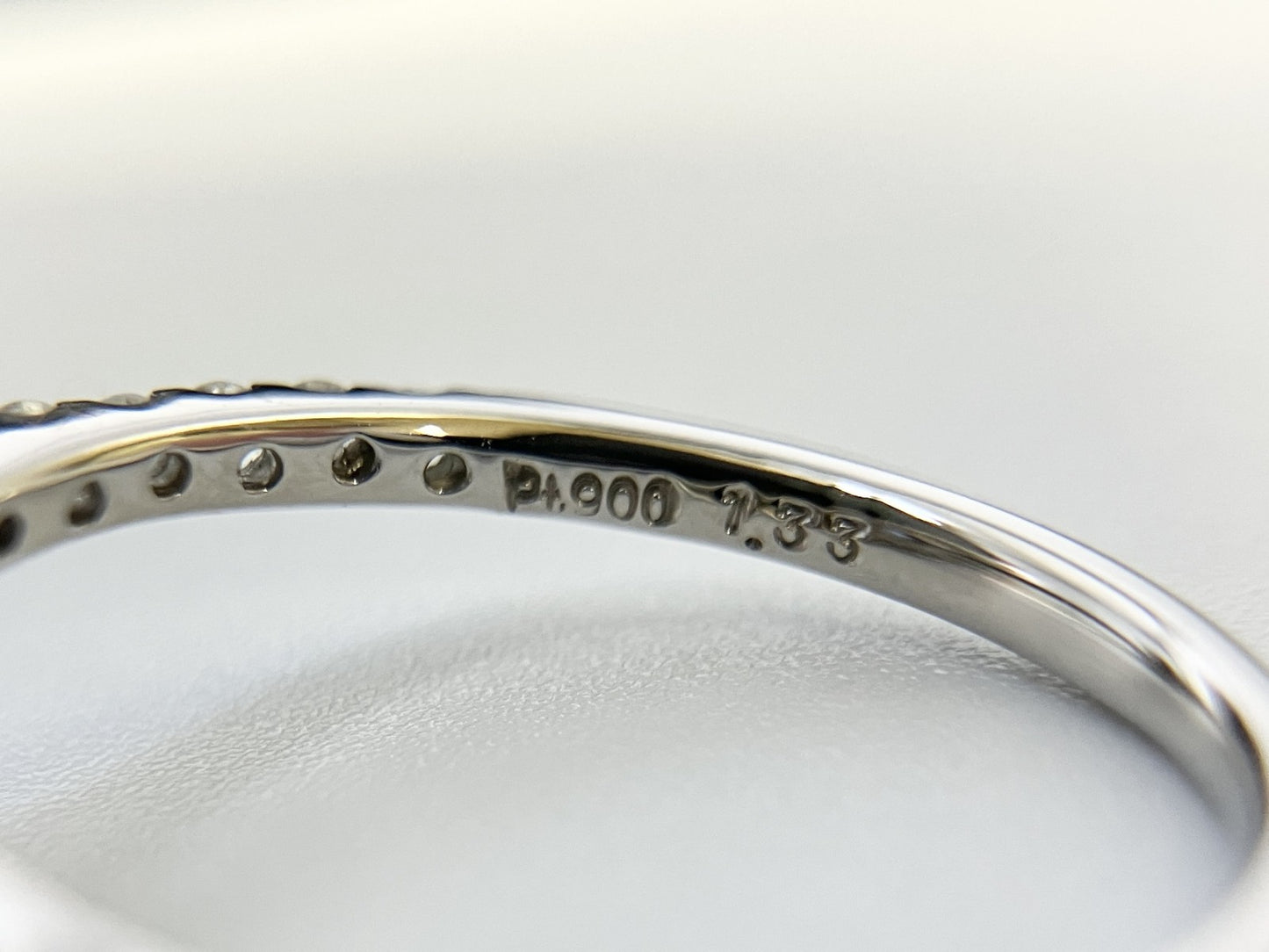 サファイア 1.33ct 非加熱 NoHeat コンフラワーブルー AIGS鑑別書 D0.72ct PT900 5.2g 指輪 （JP13号） サイズ直し無料 7164S