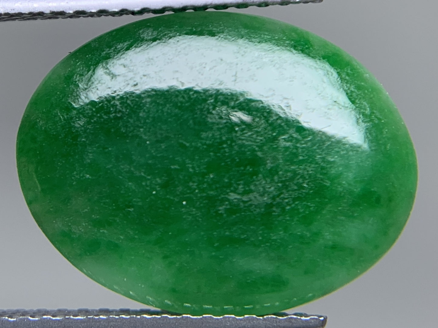 ヒスイ 翡翠 天然 4.711ct 宝石ソーティング付き 16.2㎜×12.4㎜×2.4㎜ ルース（ 裸石 ） 6003Y