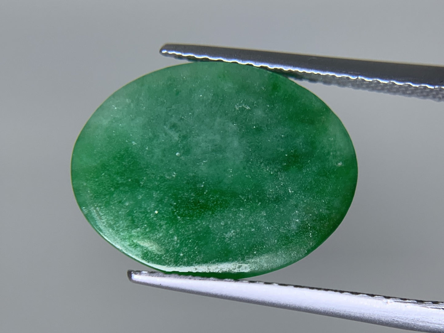ヒスイ 翡翠 天然 4.711ct 宝石ソーティング付き 16.2㎜×12.4㎜×2.4㎜ ルース（ 裸石 ） 6003Y