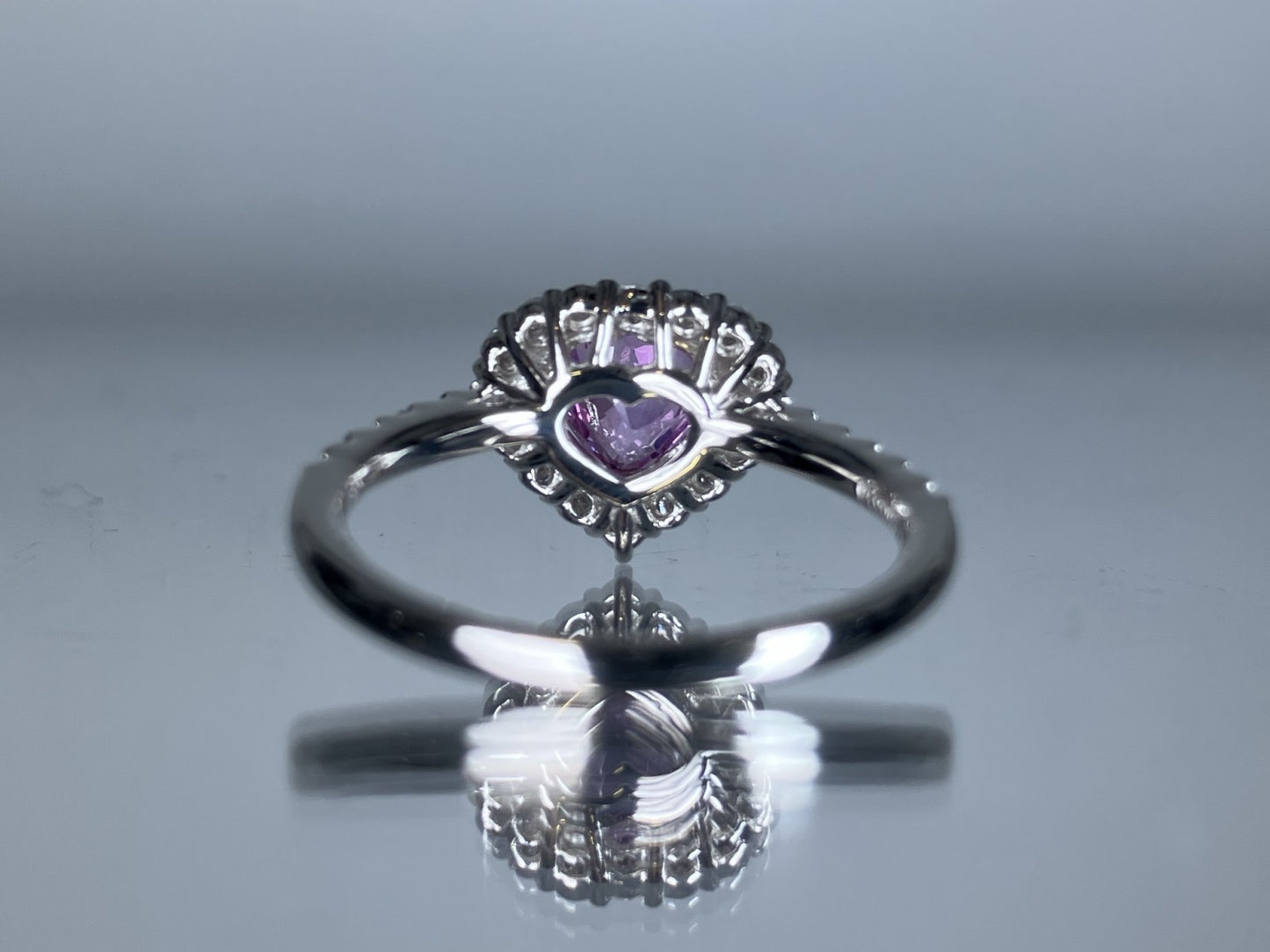 パパラチャサファイア 1.57ct 非加熱 NoHeat AIGS鑑別書 D0.35ct PT900 4.4g 指輪 （JP12号） サイズ直し無料 8581S