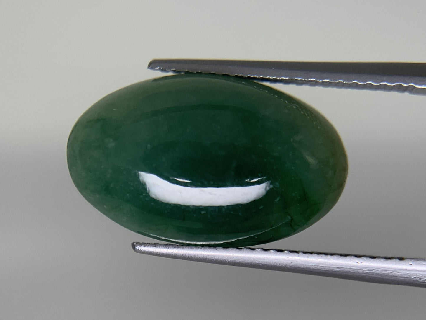 ヒスイ 翡翠 天然 9.458ct 宝石ソーティング付き 17.9㎜×11.3㎜×5.3㎜ ルース（ 裸石 ） 5979Y