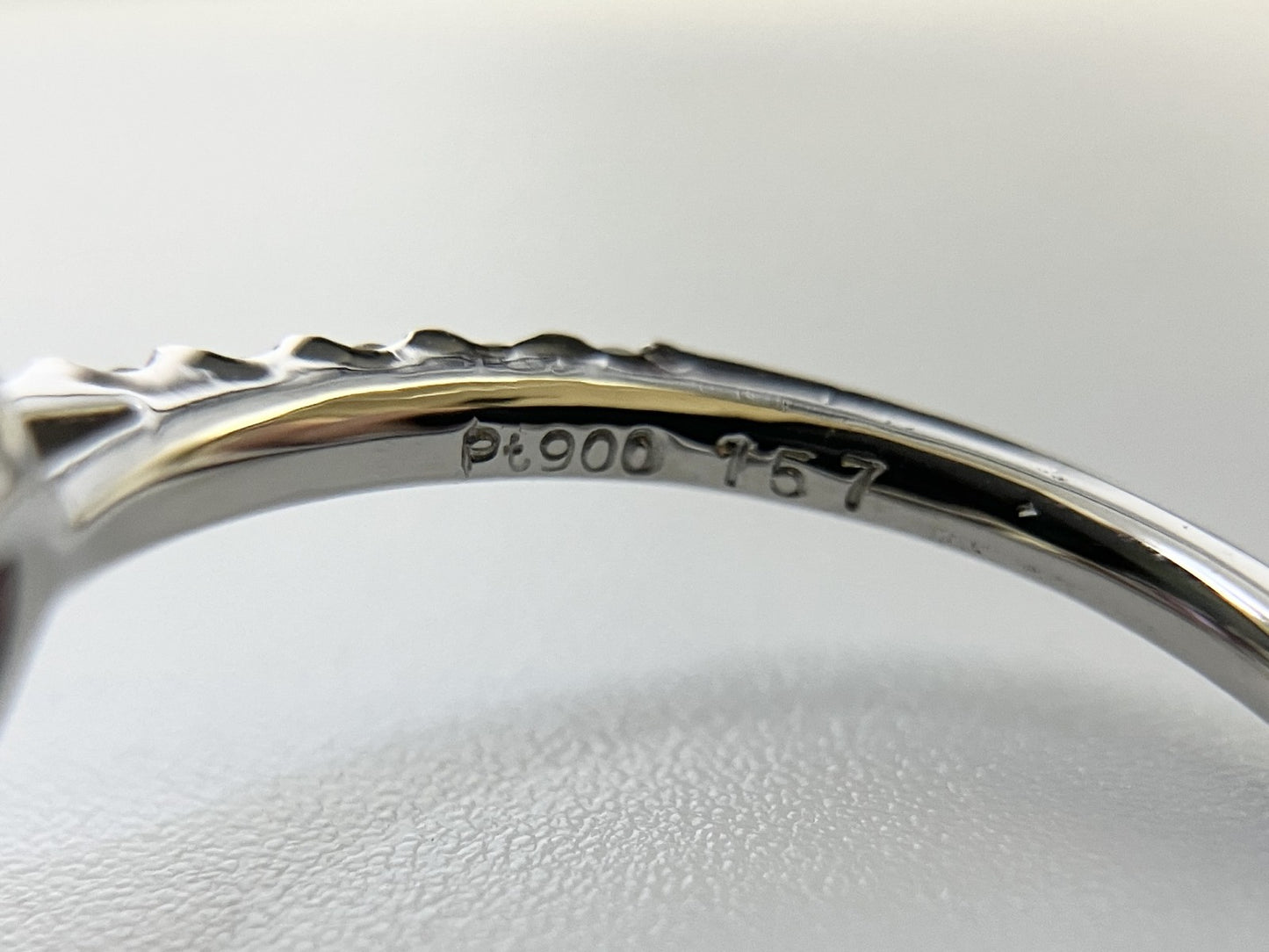 パパラチャサファイア 1.57ct 非加熱 NoHeat AIGS鑑別書 D0.35ct PT900 4.4g 指輪 （JP12号） サイズ直し無料 8581S
