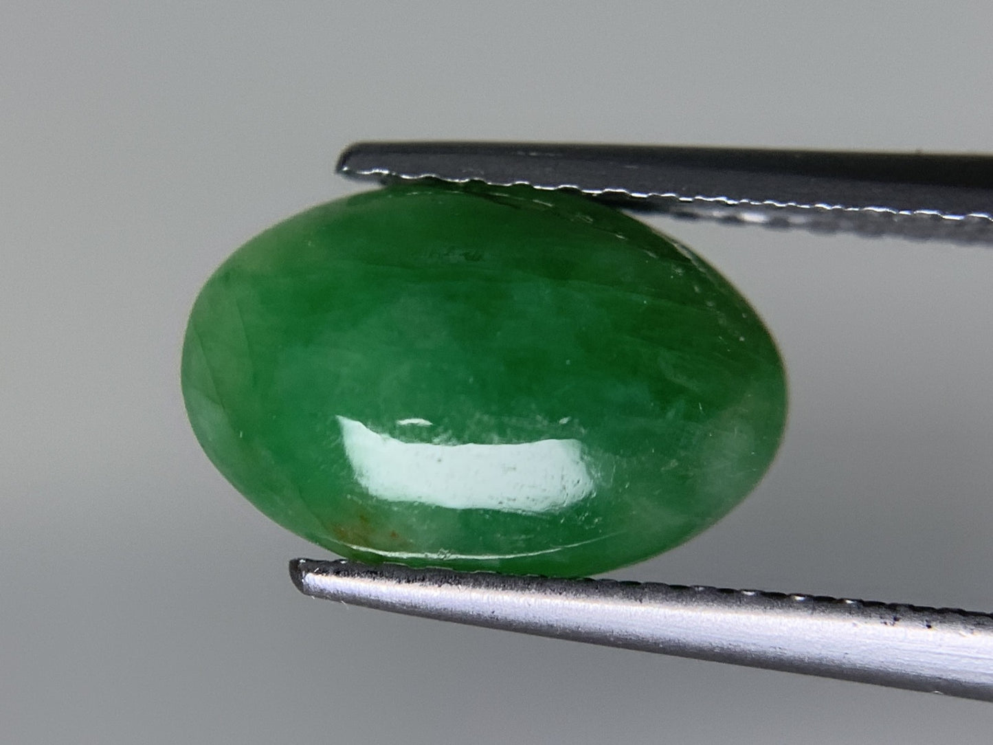 ヒスイ 翡翠 天然 2.135ct 宝石ソーティング付き 11.1㎜×7.3㎜×3.0㎜ ルース（ 裸石 ） 6006Y