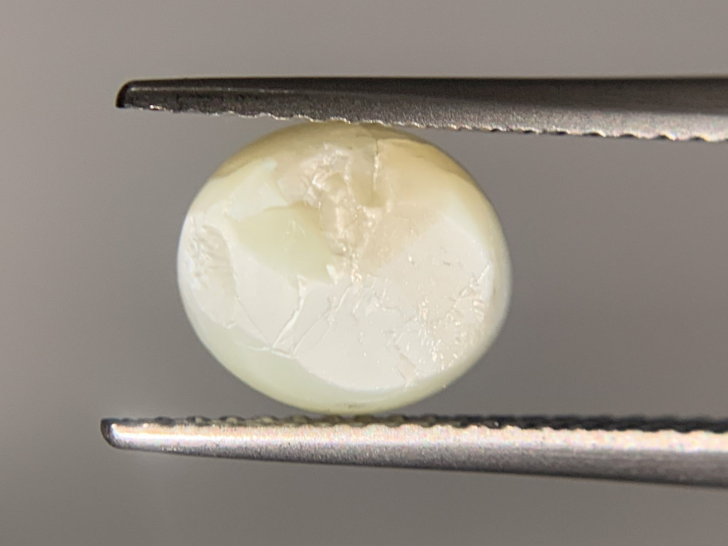 クリソベリルキャッツアイ 3.171ct 宝石ソーティング付き 8.4㎜×7.3㎜×5.1㎜ ルース（ 裸石 ） 4027Y