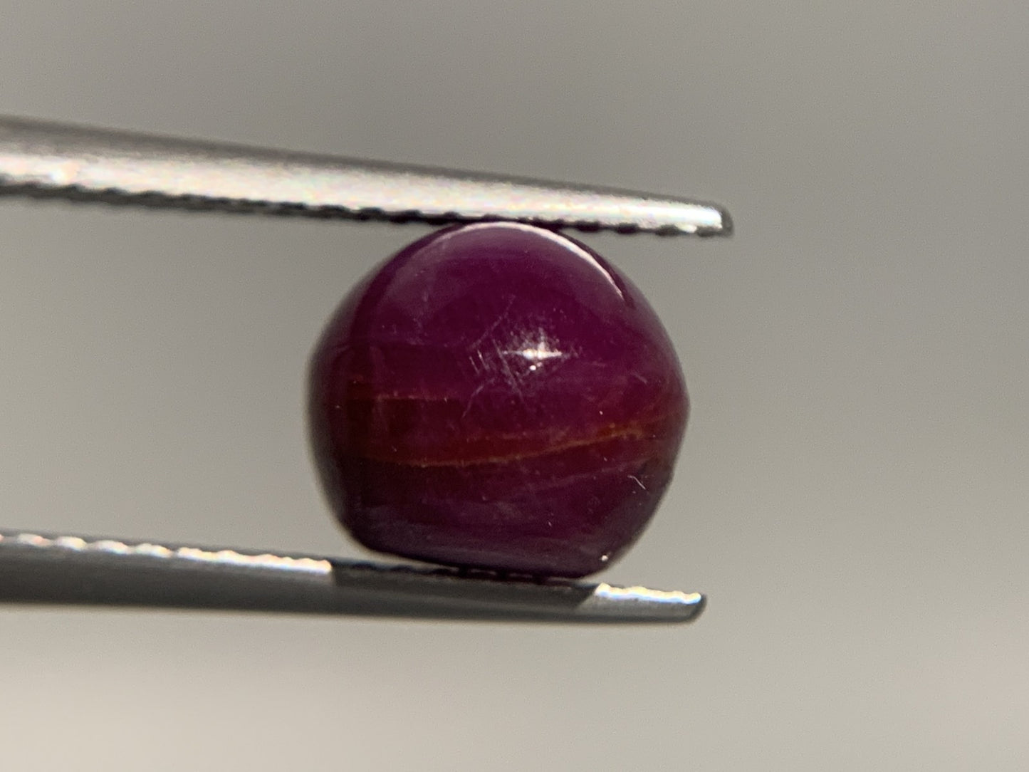 スタールビー 天然 7.194ct 宝石ソーティング付き 10.3㎜×8.3㎜×7.6㎜ ルース（ 裸石 ） 6153Y
