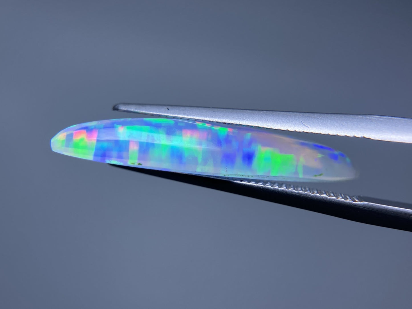 ハニカムオパール 3.604ct 宝石ソーティング付き 26.3㎜×6.4㎜×4.1㎜ ルース（ 裸石 ） 3473S