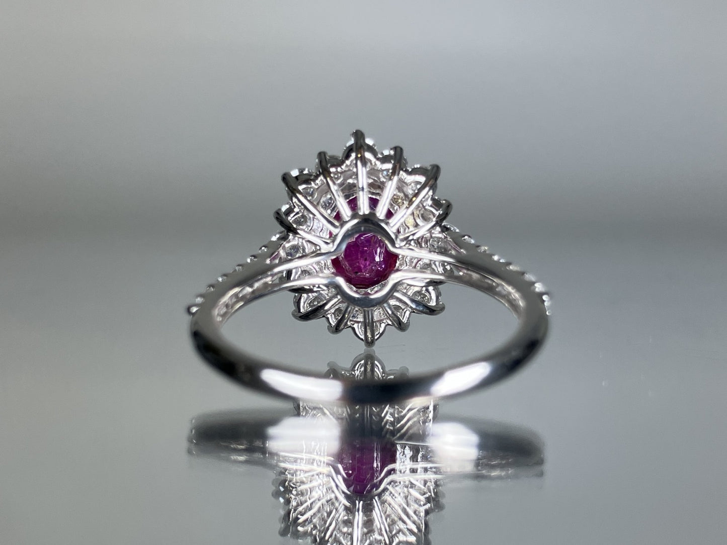 専用　ルビー 1.28ct ピジョンブラッド Pigeon blood 非加熱 NoHeat AIGS鑑別書 D0.68ct PT900 4.6g 指輪 （JP11号） サイズ直し無料 8584S