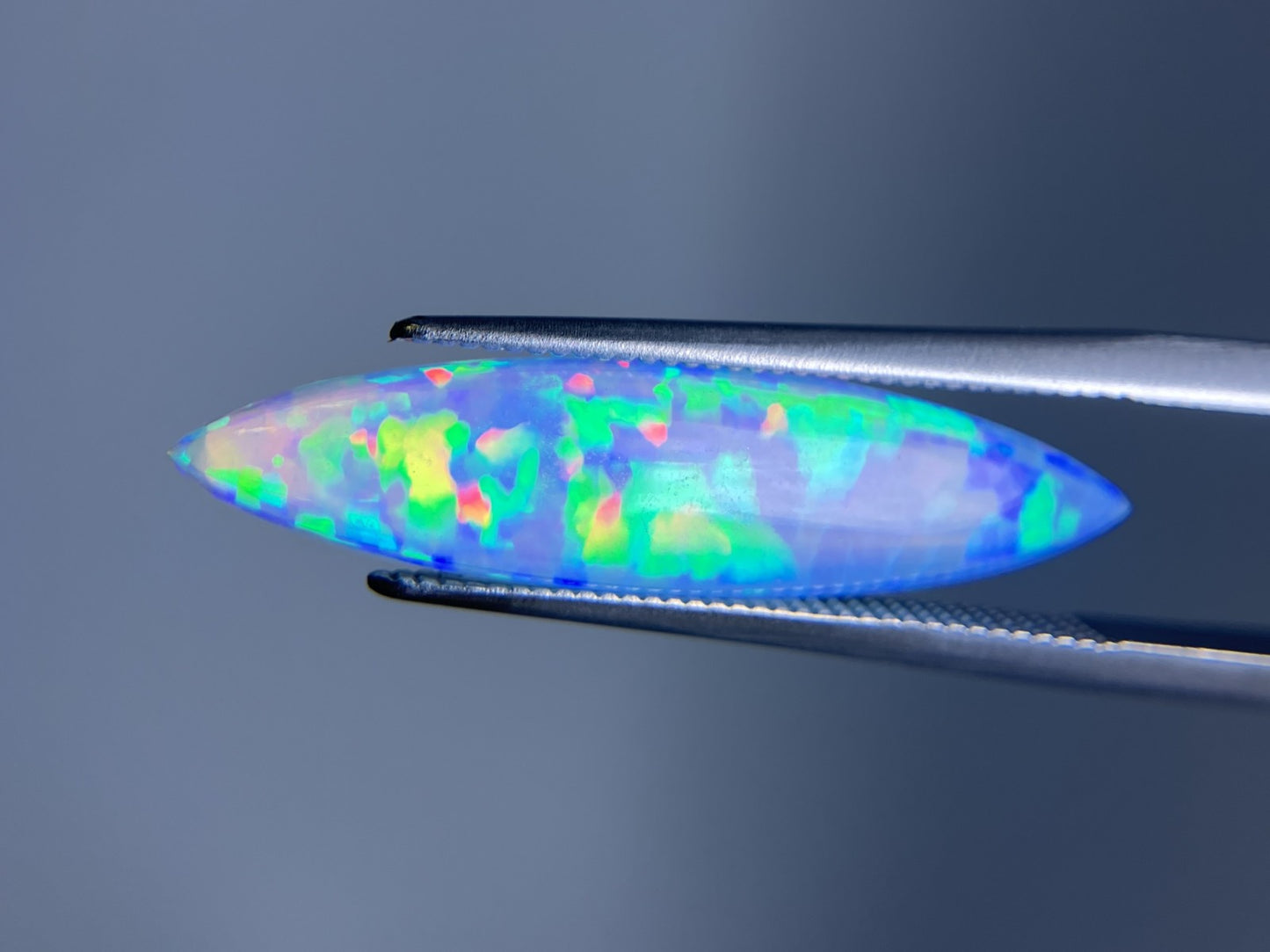 ハニカムオパール 3.604ct 宝石ソーティング付き 26.3㎜×6.4㎜×4.1㎜ ルース（ 裸石 ） 3473S