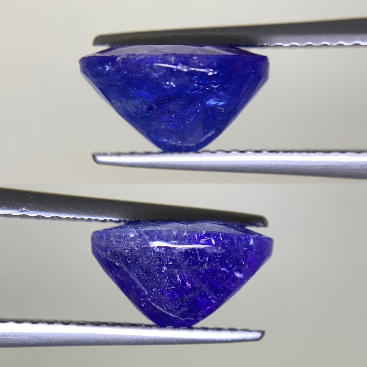 タンザナイト 4.202ct 宝石ソーティング付き  11.0㎜×8.9㎜×6.2㎜  ルース（ 裸石 ） 3116Y
