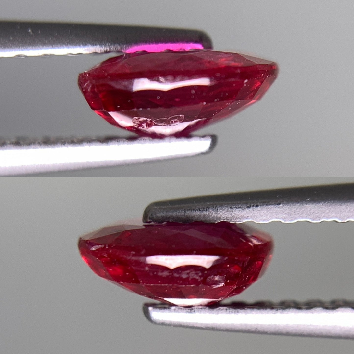 ルビー  天然  1.121ct  中央宝石ソーティング付き  6.54㎜×6.15㎜×2.87㎜   天然 ルース（ 裸石 ） 5237Y2