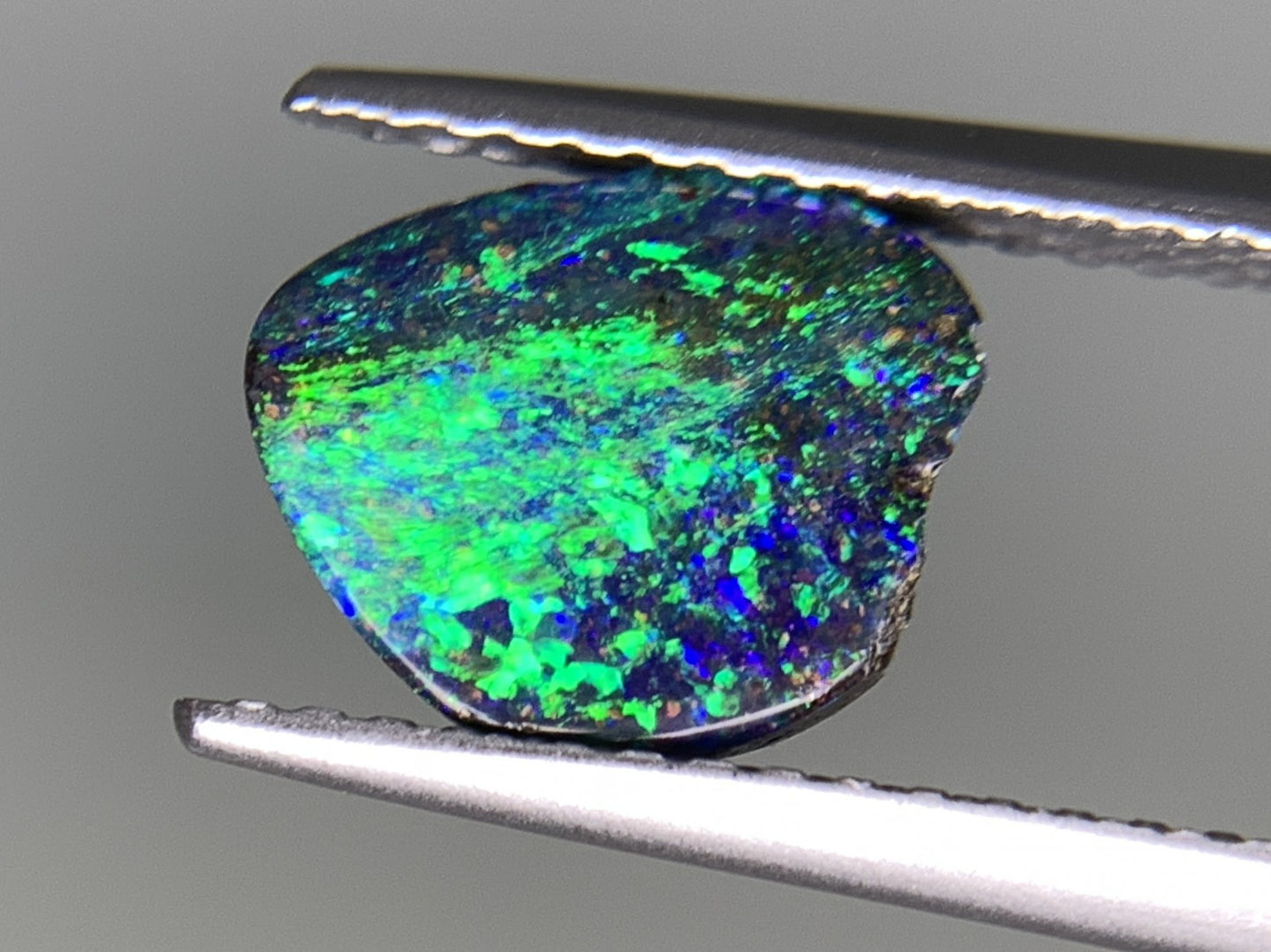 ボルダーオパール 天然  1.181ct  宝石ソーティング付き  8.8㎜×7.3㎜×2.1㎜  ルース（ 裸石 ）  5338Y