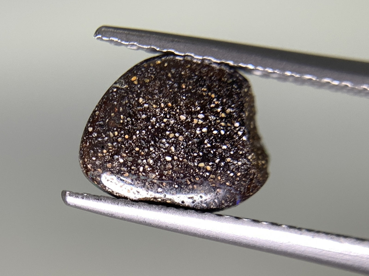 ボルダーオパール 天然  1.181ct  宝石ソーティング付き  8.8㎜×7.3㎜×2.1㎜  ルース（ 裸石 ）  5338Y