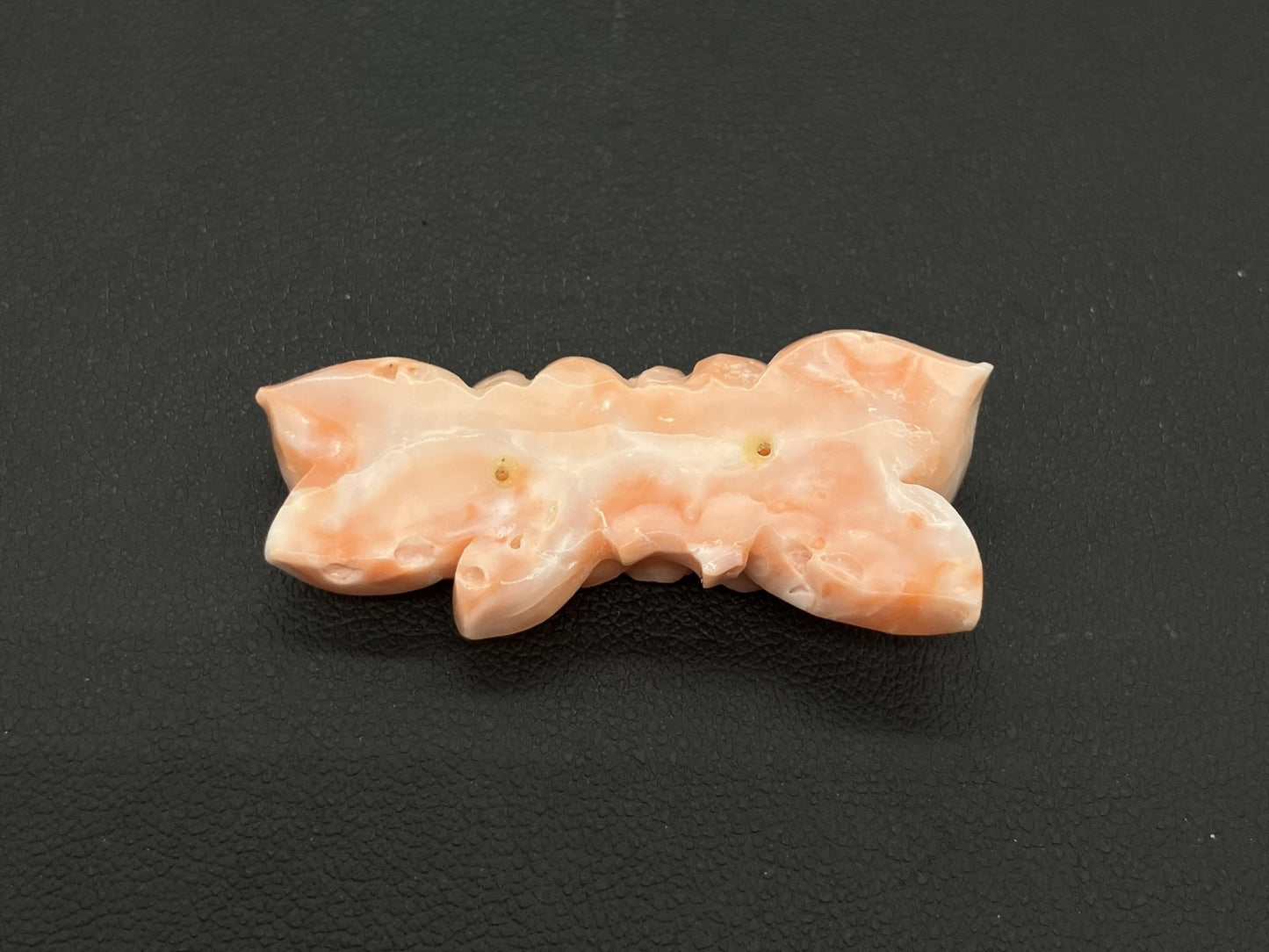 珊瑚　さんご 天然 38.35ct 宝石ソーティング付き 18.3㎜×43.0㎜×8.6㎜ ルース（ 裸石 ） 8692S