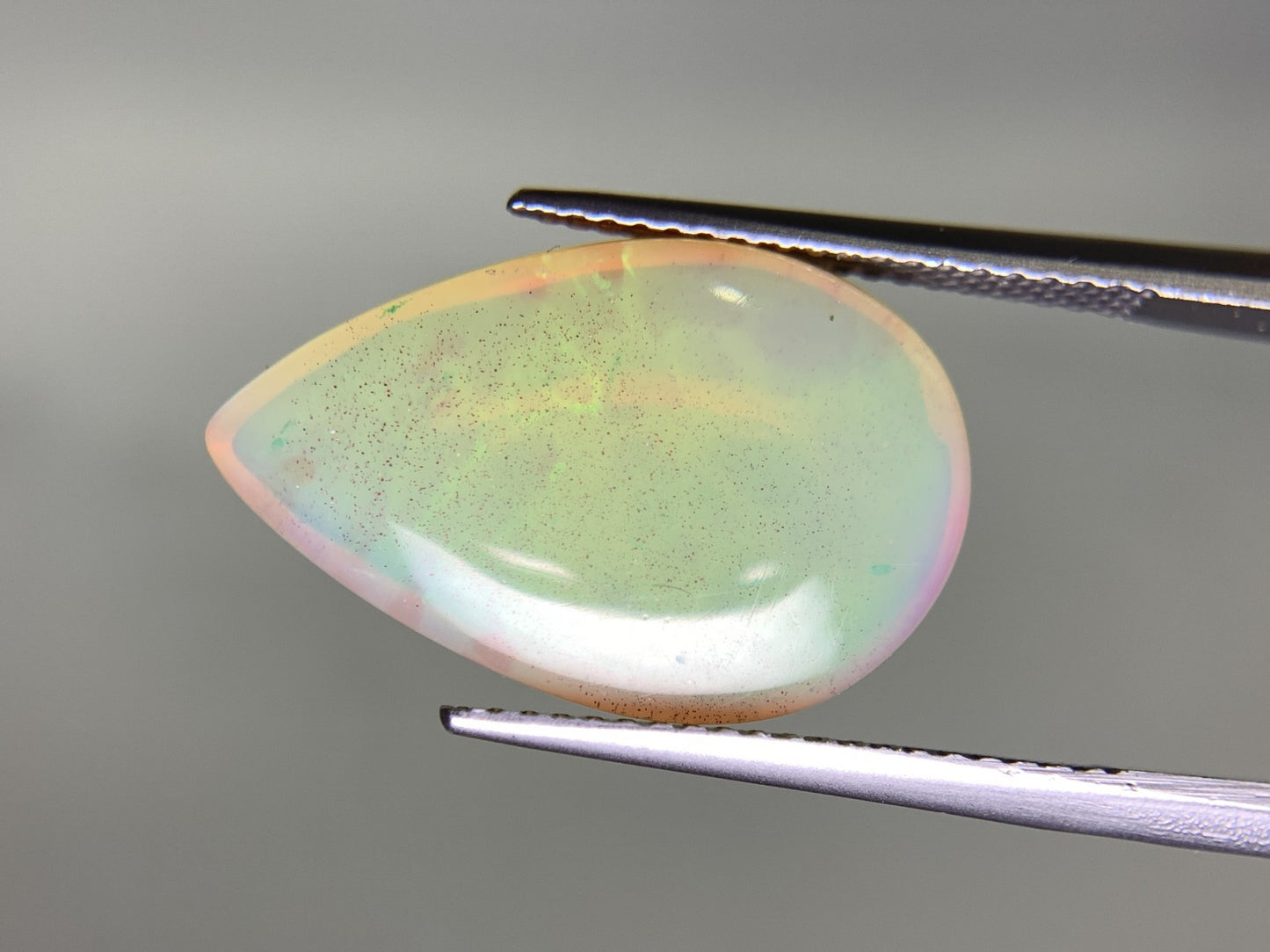 ハニカムオパール 6.571ct 宝石ソーティング付き  19.9㎜×12.6㎜×6.3㎜  ルース（ 裸石 ） 2640Y