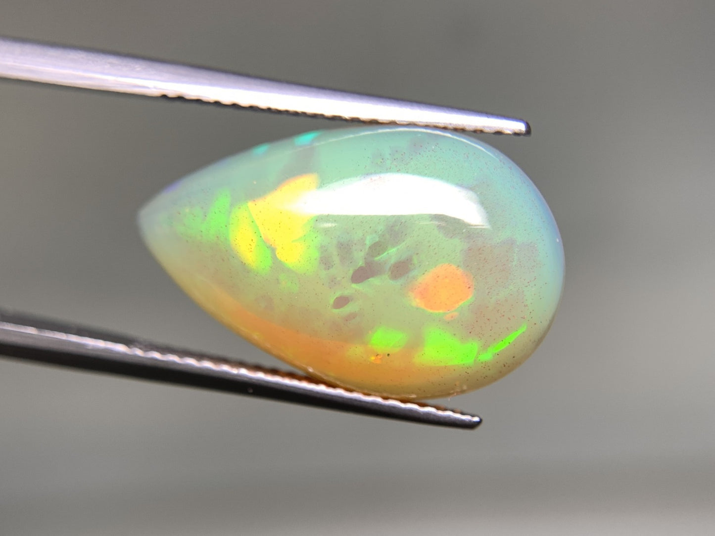 ハニカムオパール 6.571ct 宝石ソーティング付き  19.9㎜×12.6㎜×6.3㎜  ルース（ 裸石 ） 2640Y