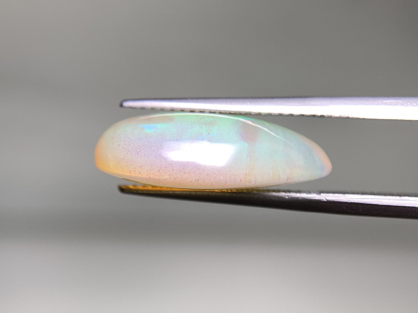 ハニカムオパール 6.571ct 宝石ソーティング付き  19.9㎜×12.6㎜×6.3㎜  ルース（ 裸石 ） 2640Y