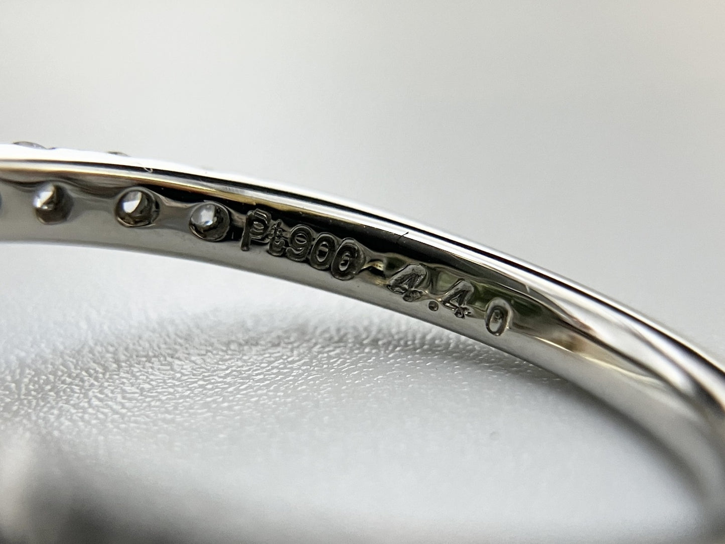 パライバトルマリン 4.40ct GIA鑑別書 D0.85ct PT900 7.4g 指輪 （JP13号） サイズ直し無料 7640S