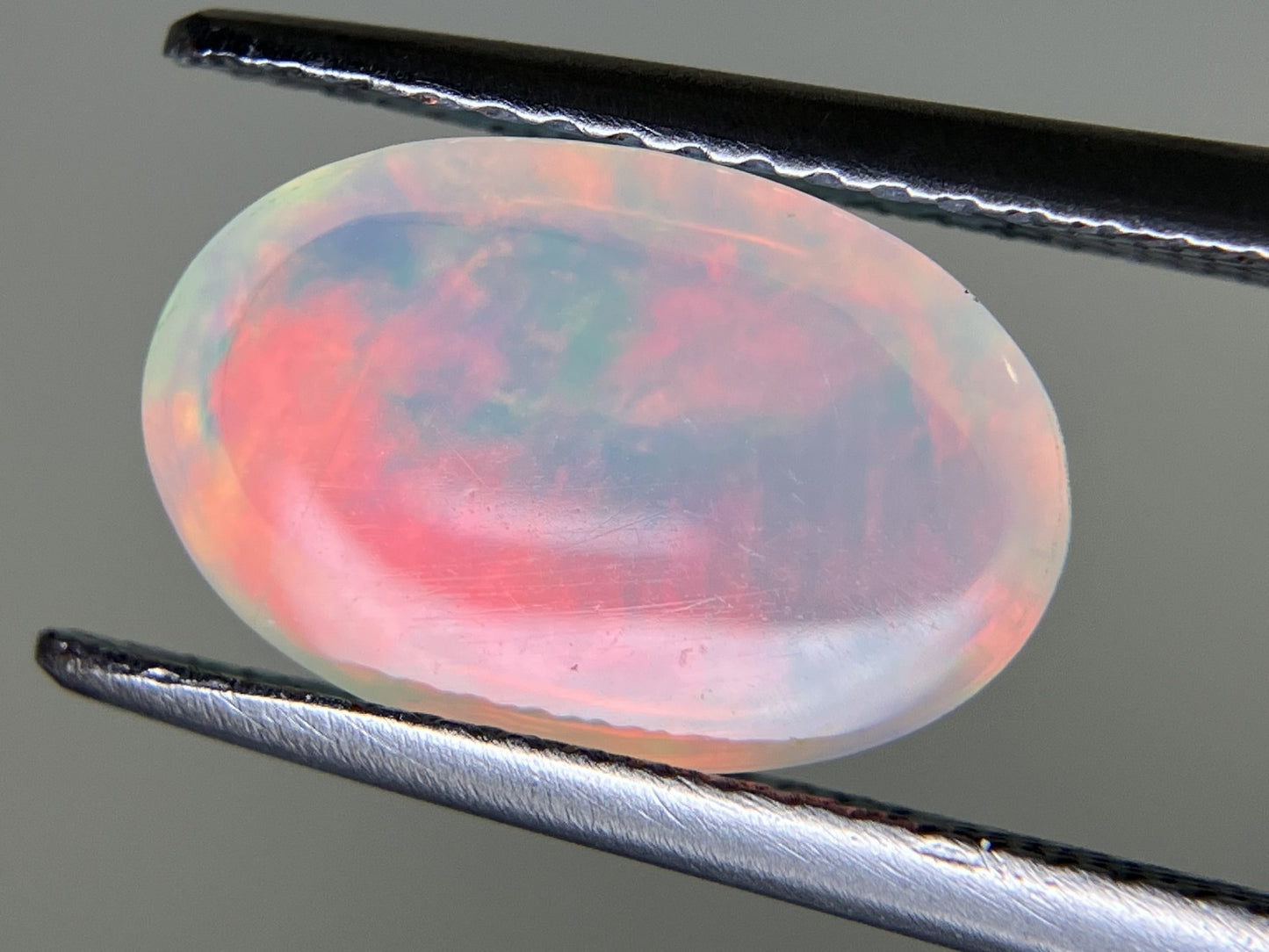 オパール 2.472ct 宝石ソーティング付き 7.9㎜×12.0㎜×5.1㎜ ルース（ 裸石 ） 3498YY