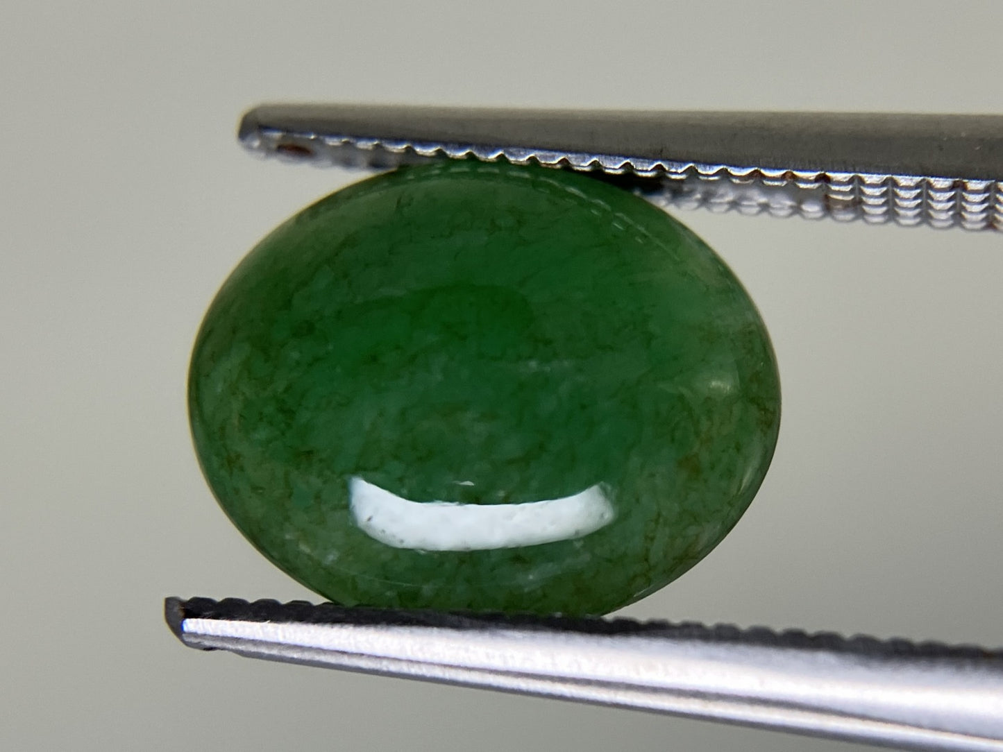 ヒスイ 翡翠 天然 3.1662ct 宝石ソーティング付き 11.0㎜×9.0㎜×3.5㎜ 天然 ルース（ 裸石 ） 5018YY