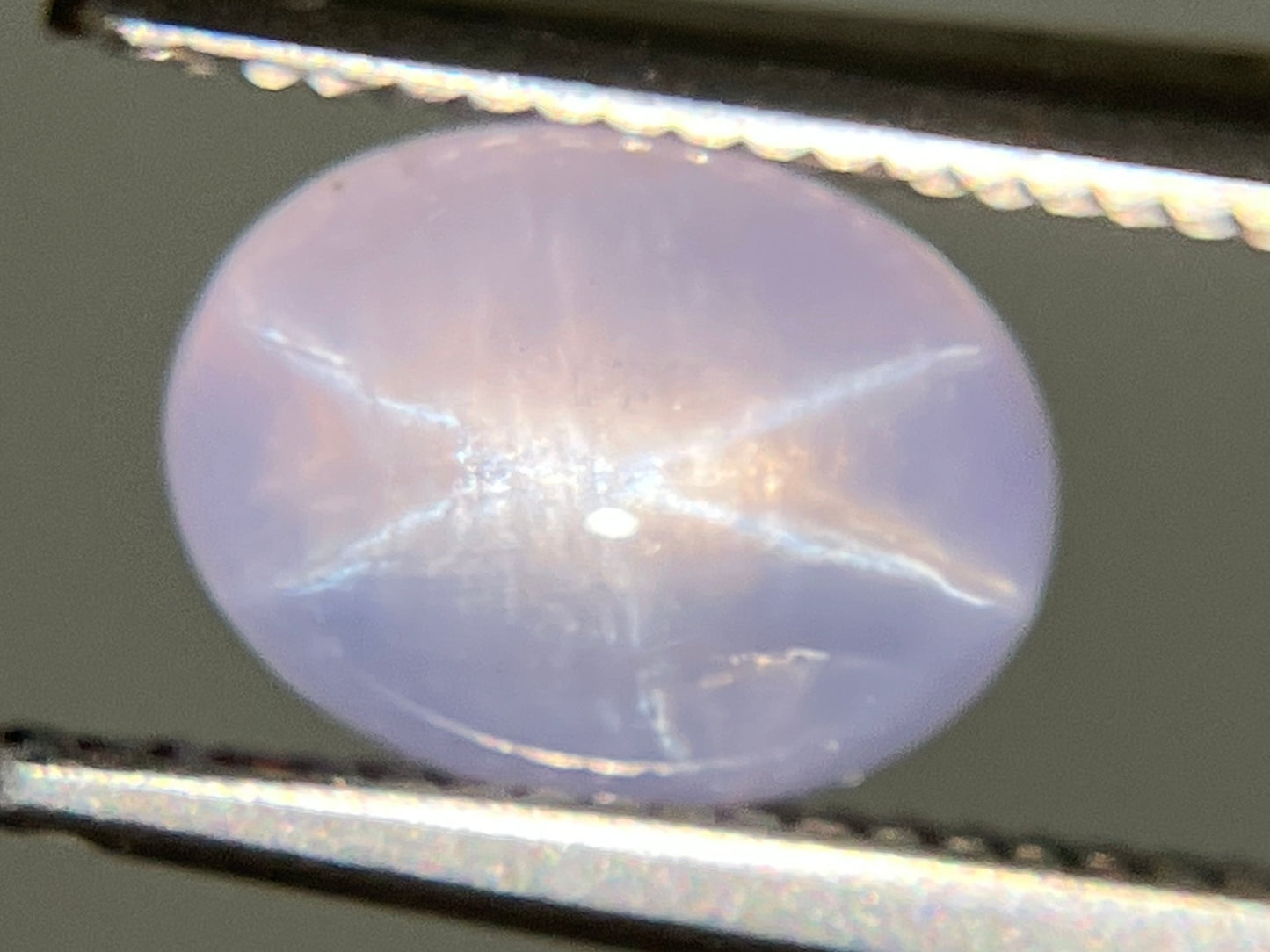 スターサファイア 2.008ct 宝石ソーティング付き 7.6㎜×5.8㎜×4.0㎜ ルース（ 裸石 ） 3566YY