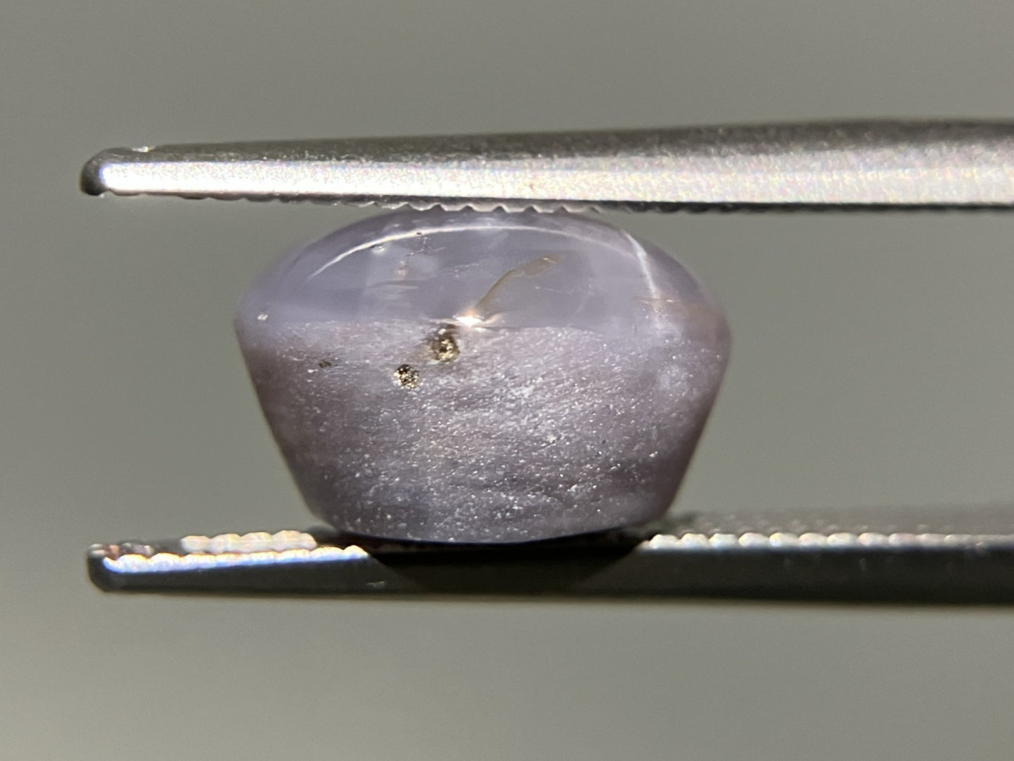 スターサファイア 5.348ct 宝石ソーティング付き 9.7㎜×7.3㎜×6.3㎜ ルース（ 裸石 ） 3463YY