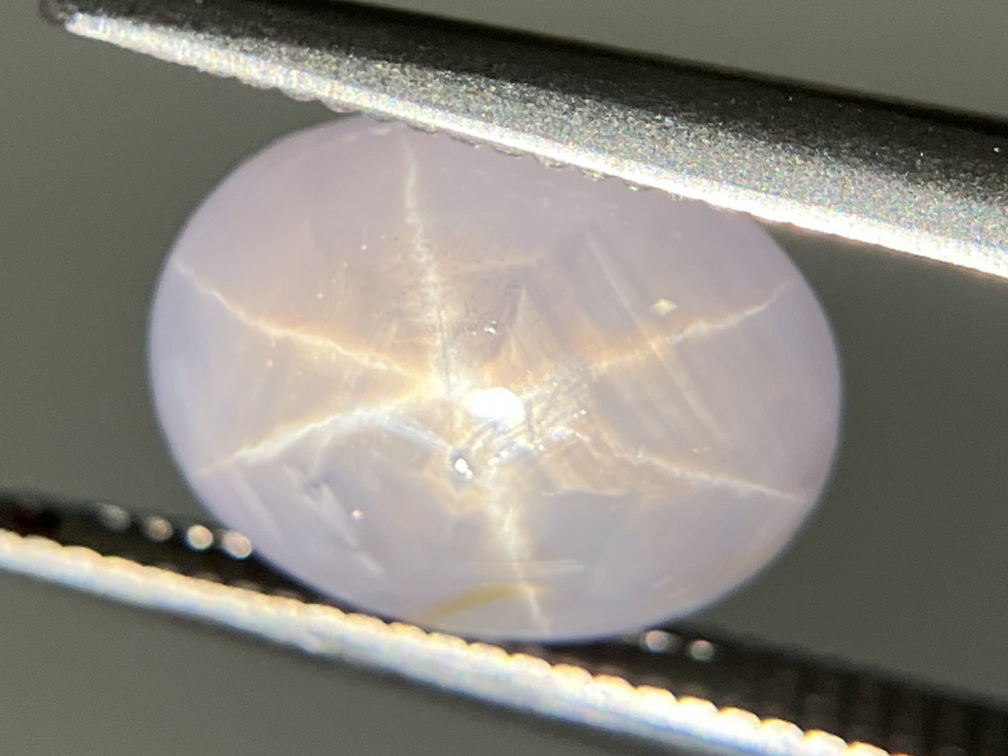 スターサファイア 5.348ct 宝石ソーティング付き 9.7㎜×7.3㎜×6.3㎜ ルース（ 裸石 ） 3463YY