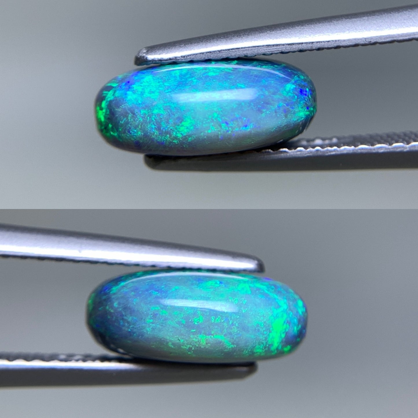ブラックオパール 天然 2.831ct 中央宝石ソーティング付き 11.3㎜×8.1㎜×4.7㎜ ルース（ 裸石 ） 7002Y