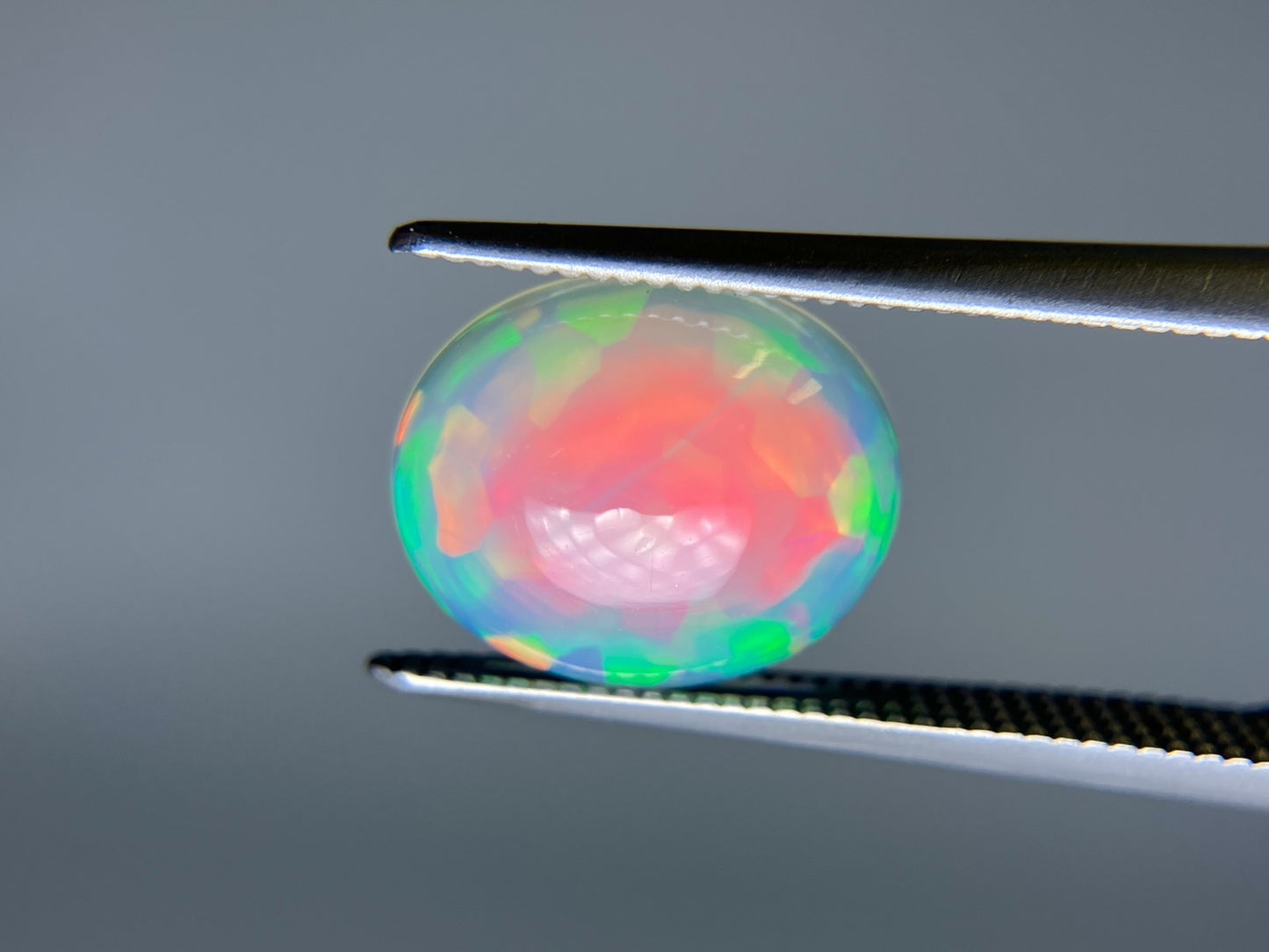 オパール 1.634ct 宝石ソーティング付き 11.3㎜×9.4㎜×3.7㎜ ルース（ 裸石 ） 3493S