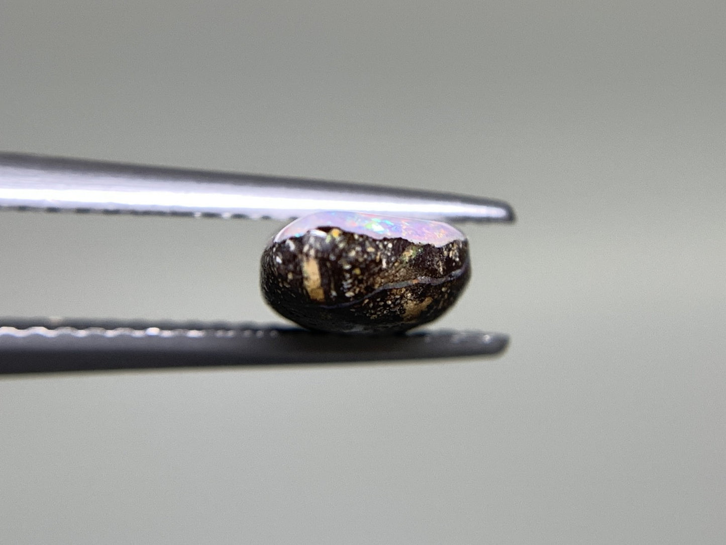 ボルダーオパール 2.504ct 宝石ソーティング付き  14.1㎜×6.3㎜×3.6㎜  ルース（ 裸石 ） 3157Y