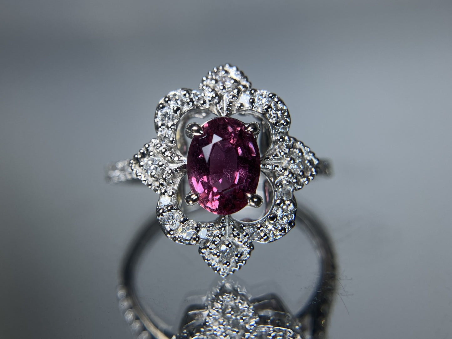 パパラチャサファイア 1.30ct パパラチャ AIGS鑑別書 D0.30ct PT900 5.1g 指輪 （JP13.5号） サイズ直し無料 8570S