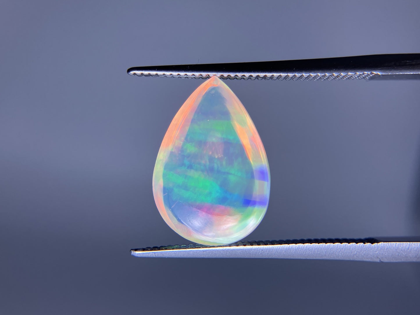 オパール 3.134ct 宝石ソーティング付き 14.2㎜×10.2㎜×5.0㎜ ルース（ 裸石 ） 3596S