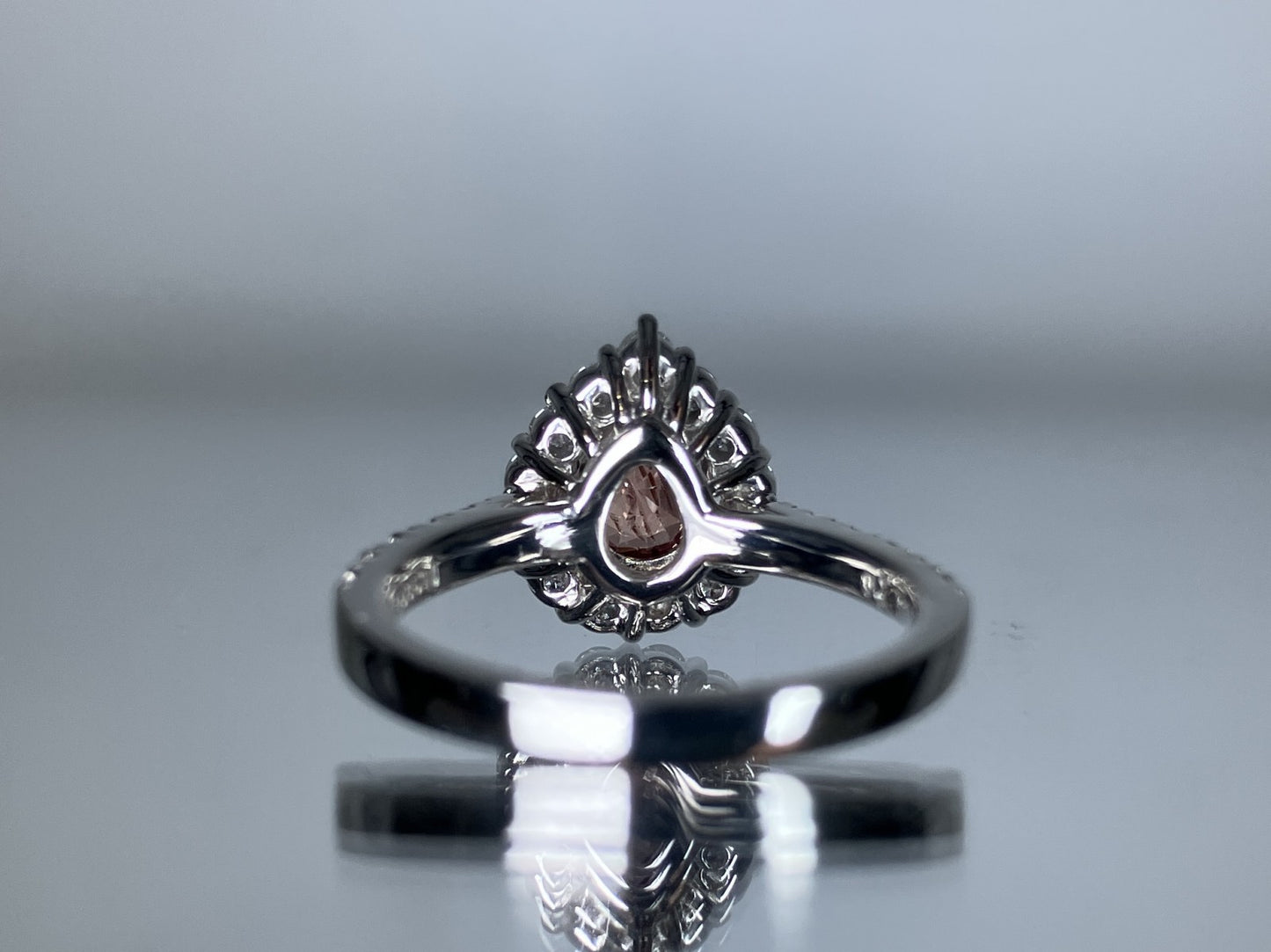 パパラチャサファイア 1.03ct パパラチャ Padparadscha 非加熱 No heat GUILD鑑別書 D0.70ct PT900 5.6g 指輪 （JP8.5号） サイズ直し無料 8569S