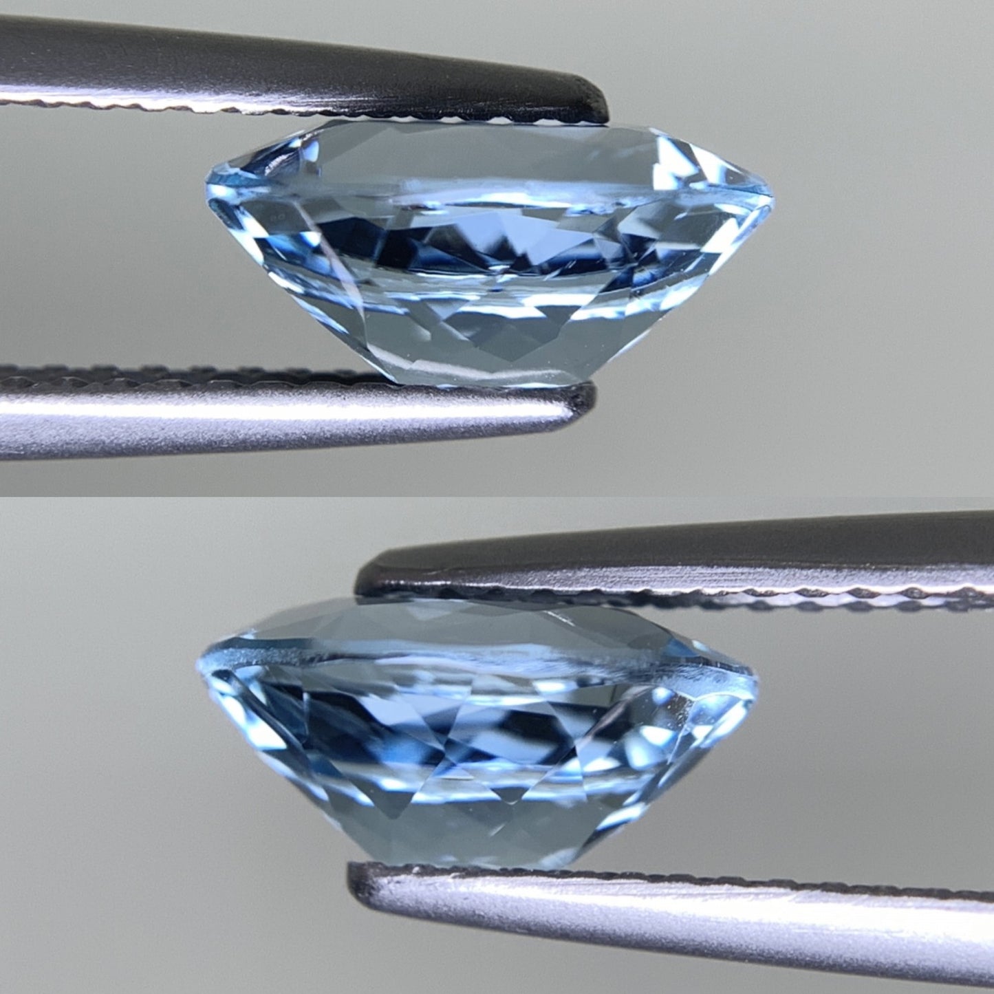 アクアマリン 天然 2.033ct 宝石ソーティング付き 10.0㎜×7.8㎜×4.7㎜ ルース（ 裸石 ） 7038Y