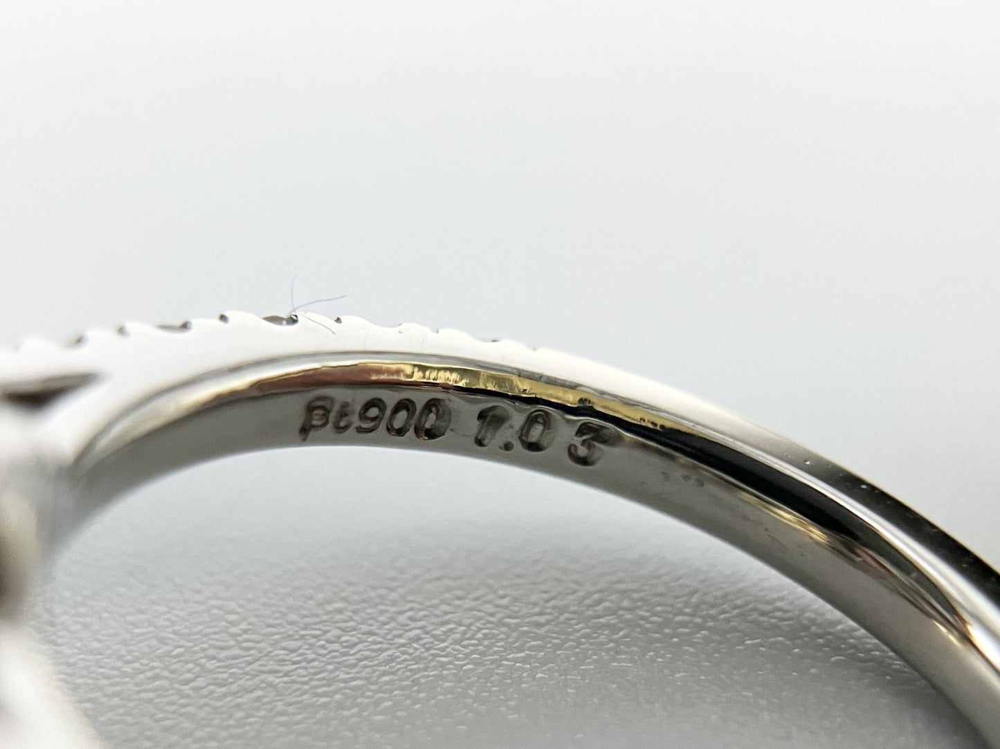 パパラチャサファイア 1.03ct パパラチャ Padparadscha 非加熱 No heat GUILD鑑別書 D0.70ct PT900 5.6g 指輪 （JP8.5号） サイズ直し無料 8569S