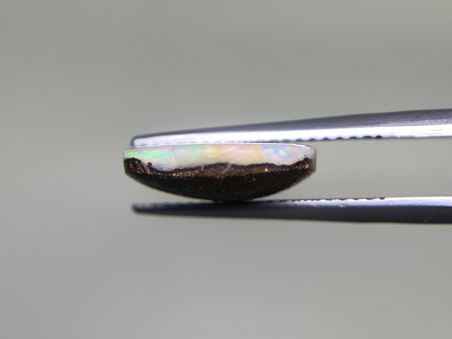 ボルダーオパール 4.790ct 宝石ソーティング付き  13.1㎜×12.0㎜×3.9㎜  ルース（ 裸石 ） 3224Y