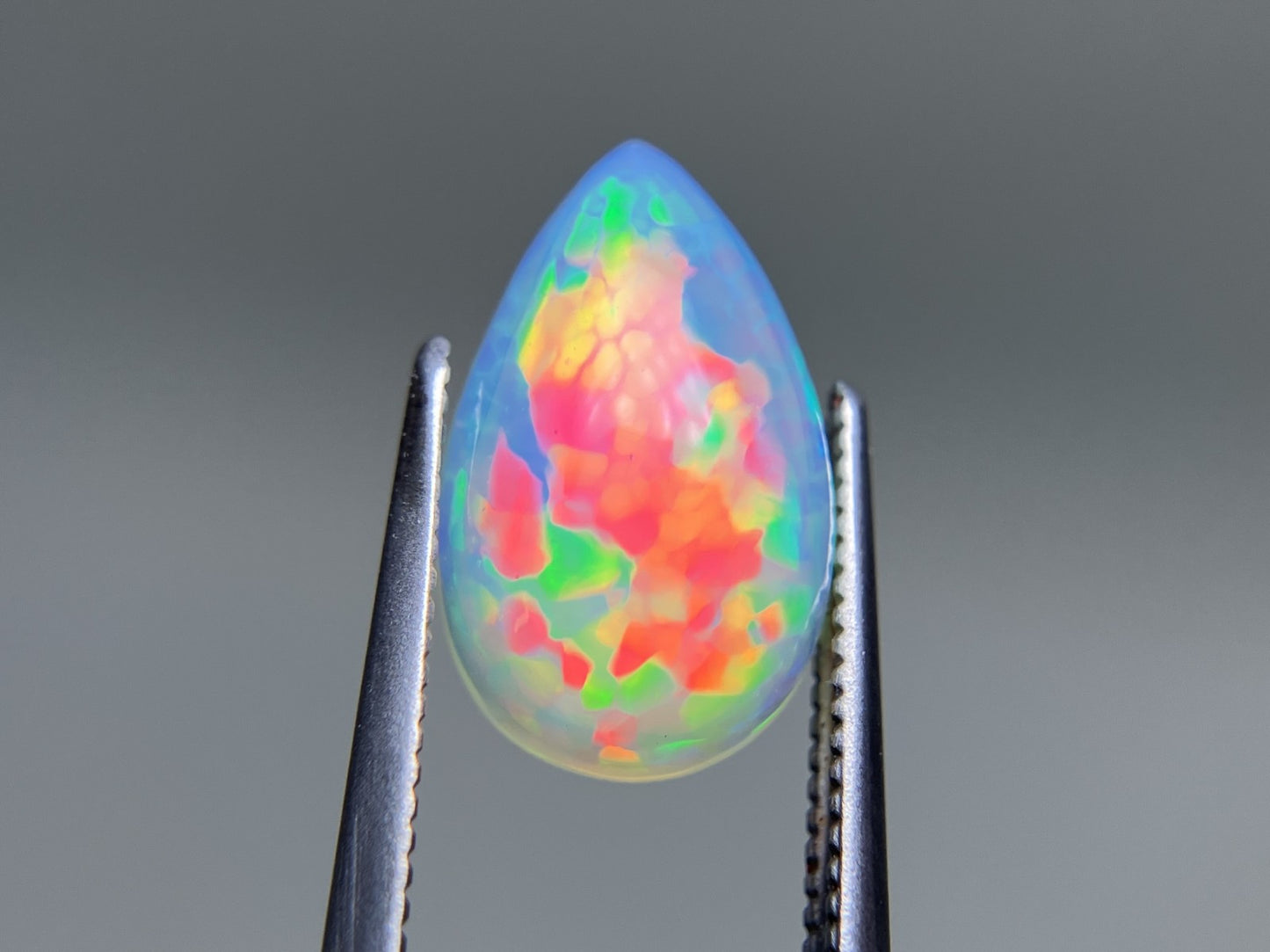 ハニカムオパール 2.188ct 宝石ソーティング付き 12.6㎜×7.9㎜×4.6㎜ ルース（ 裸石 ） 3597S