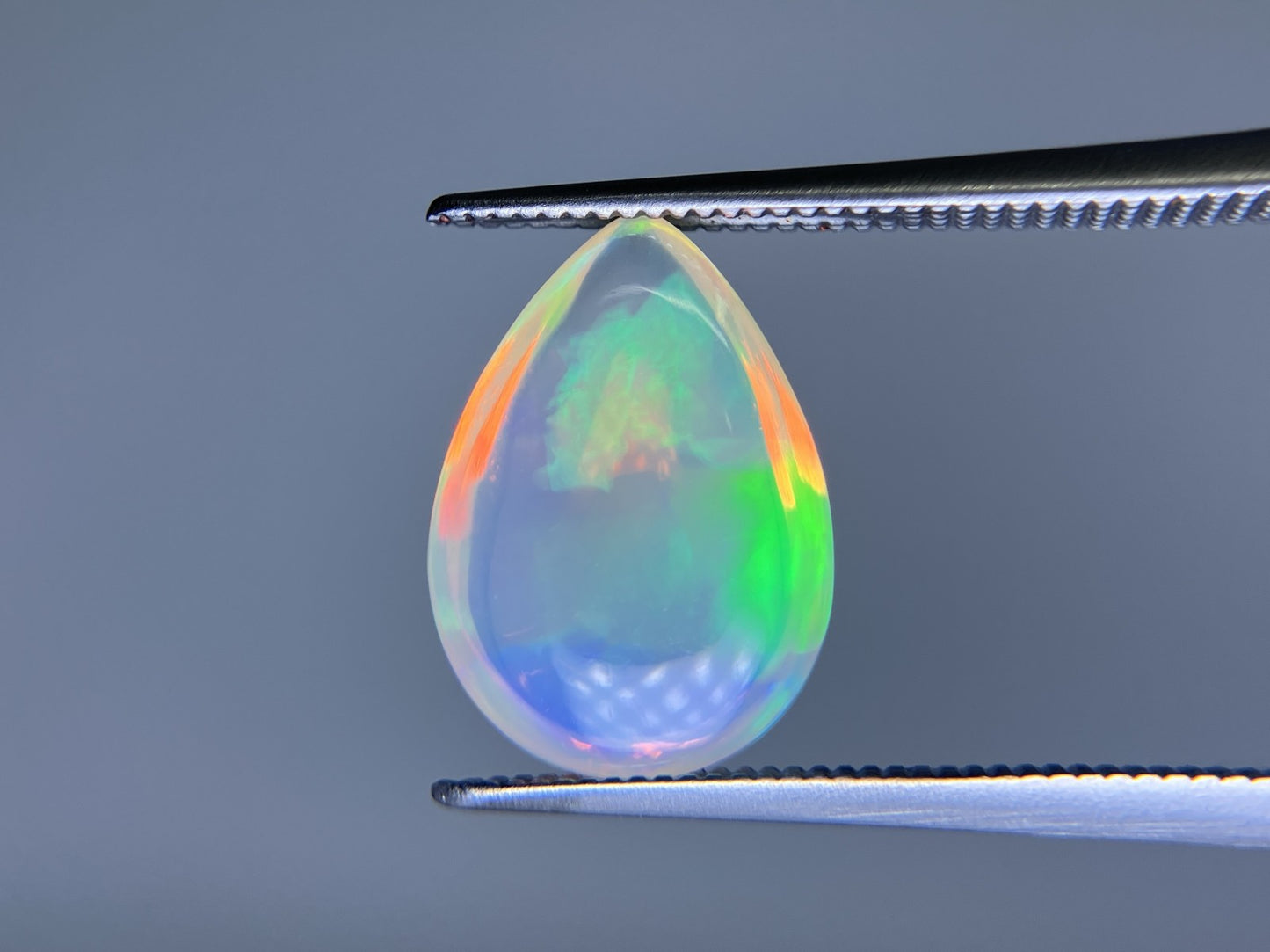 オパール 3.401ct 宝石ソーティング付き 18.5㎜×14.8㎜×10.3㎜ ルース（ 裸石 ） 3595S