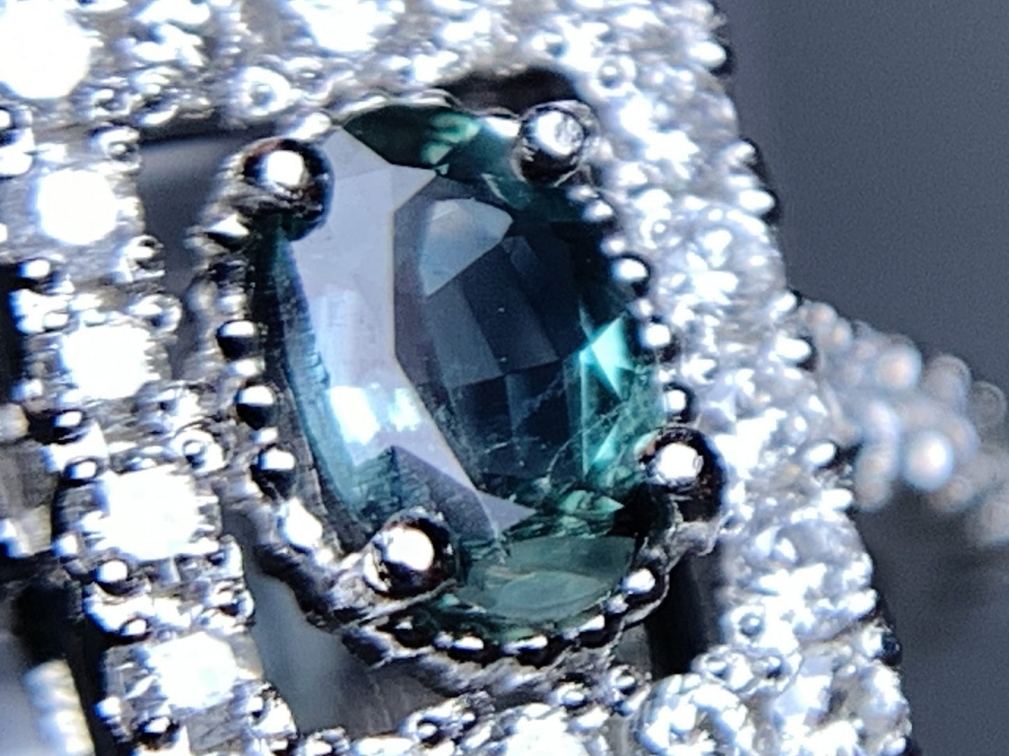 アレキサンドライト 0.24ct ブラジル産 Brazil GIA鑑別書 D0.47ct PT900 2.97g 指輪 （JP10号） サイズ直し承ります。 6818Y