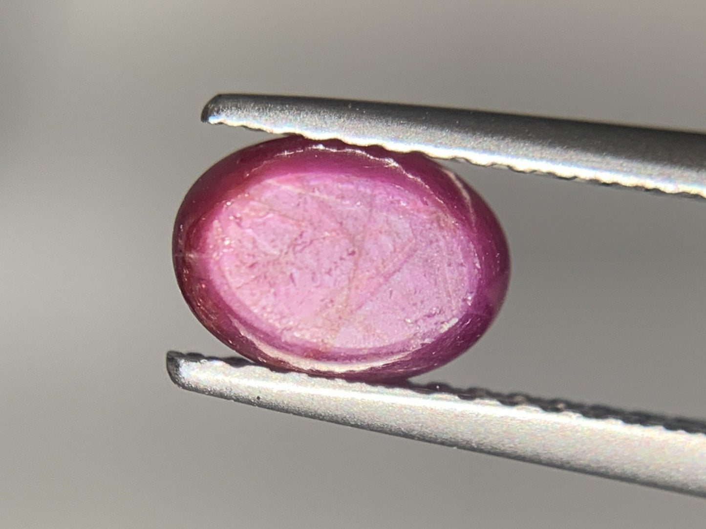 スターサファイア 1.582ct 宝石ソーティング付き 6.9㎜×5.0㎜×4.1㎜ ルース（ 裸石 ） 2715Y