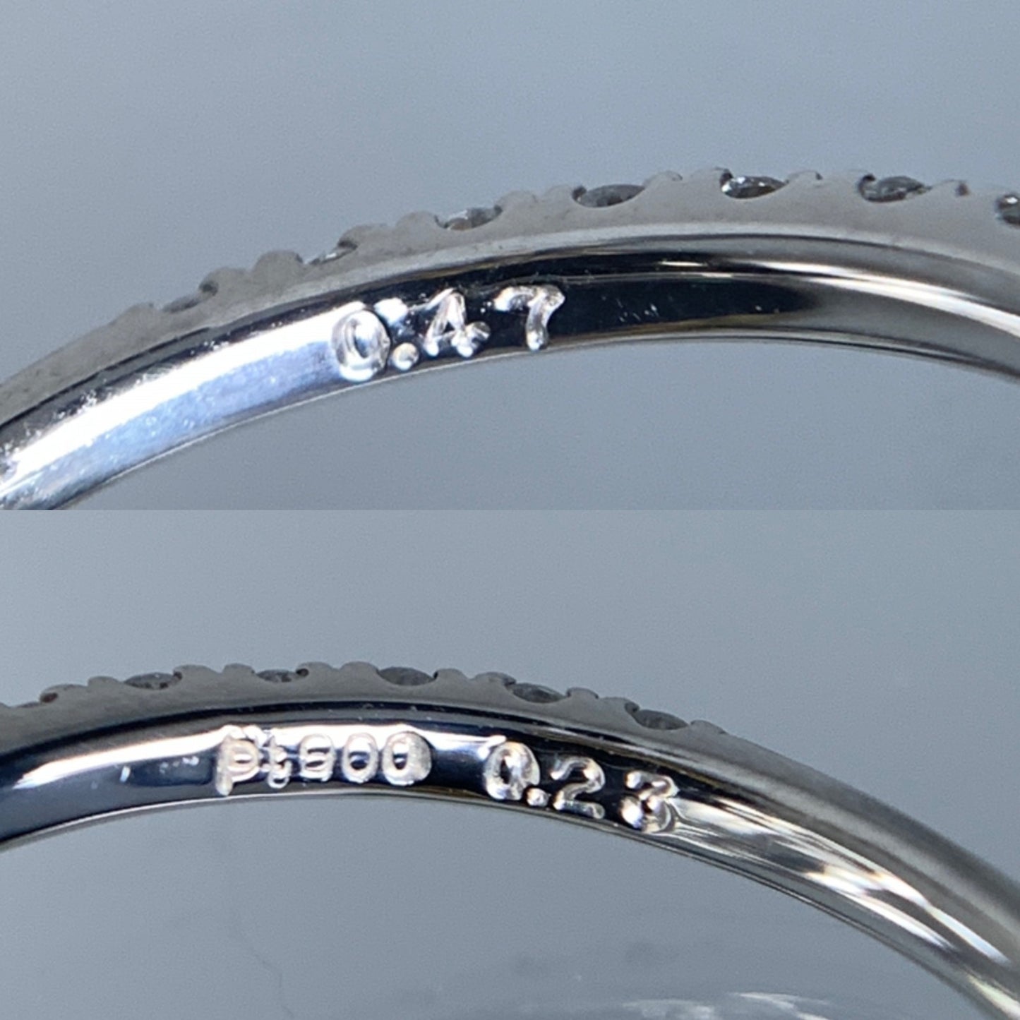 アレキサンドライト 0.23ct ロシア産 Russia GIA鑑別書 D0.47ct PT900 2.85g 指輪 （JP10号） サイズ直し承ります。 7645Y