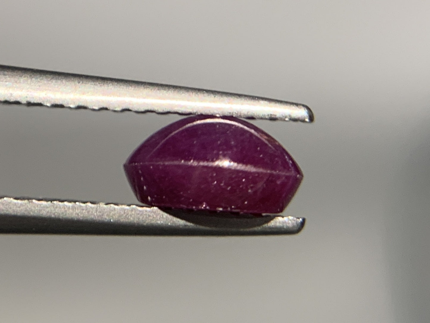 スターサファイア 1.326ct 宝石ソーティング付き 6.7㎜×5.0㎜×3.6㎜ ルース（ 裸石 ） 2716Y