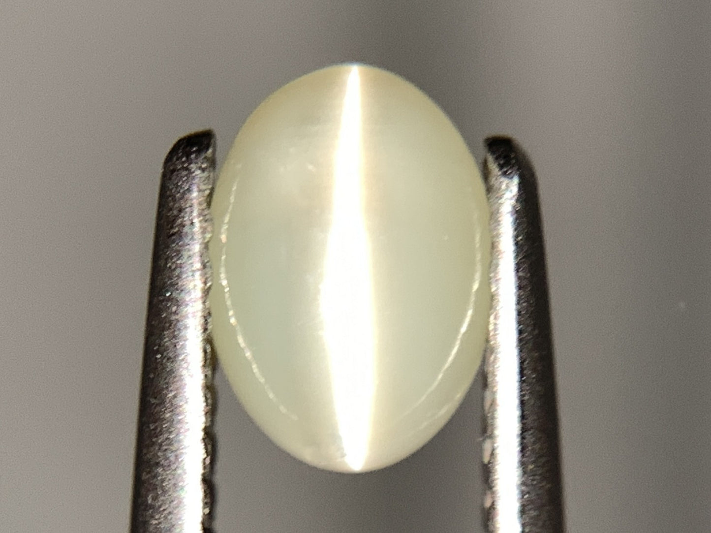 クリソベリルキャッツアイ 天然 1.431ct 宝石ソーティング付き 7.1㎜×5.0㎜×3.9㎜ ルース（ 裸石 ） 7047Y