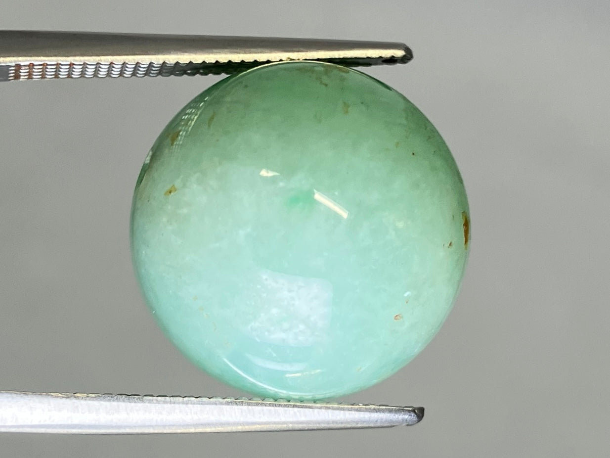 ひすい（ヒスイ 翡翠） 天然 34.028ct 宝石ソーティング付き 15.7㎜×15.7㎜ ルース（ 裸石 ） 7866YY