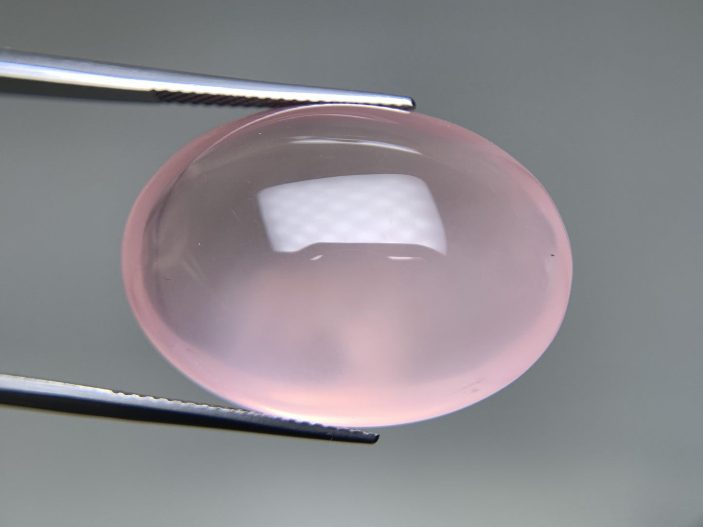 ローズクォーツ 天然 50.584ct 宝石鑑別書付き 29.07㎜×21.31㎜×12.65㎜ ルース（ 裸石 ） 8303Y