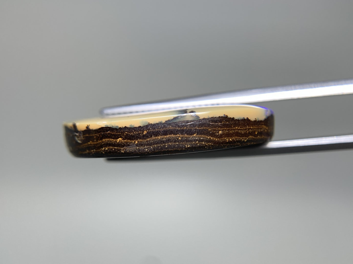 ボルダーオパール 天然 37.466ct 宝石ソーティング付き 28.5㎜×22.0㎜×5.9㎜ ルース（ 裸石 ） 8196Y