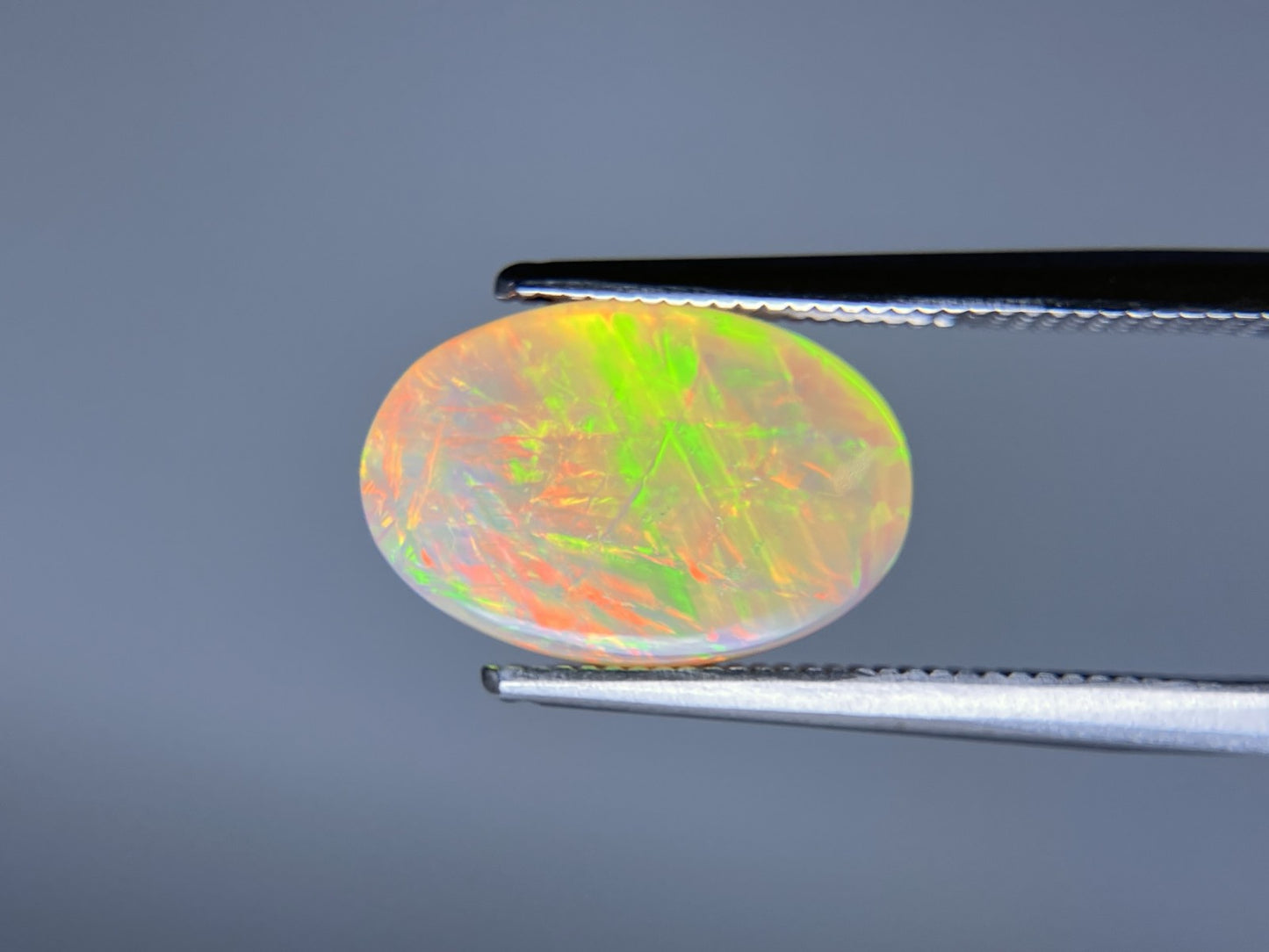 オパール 3.709ct 宝石ソーティング付き 18.1㎜×14.0㎜×10.1㎜ ルース（ 裸石 ） 3472S