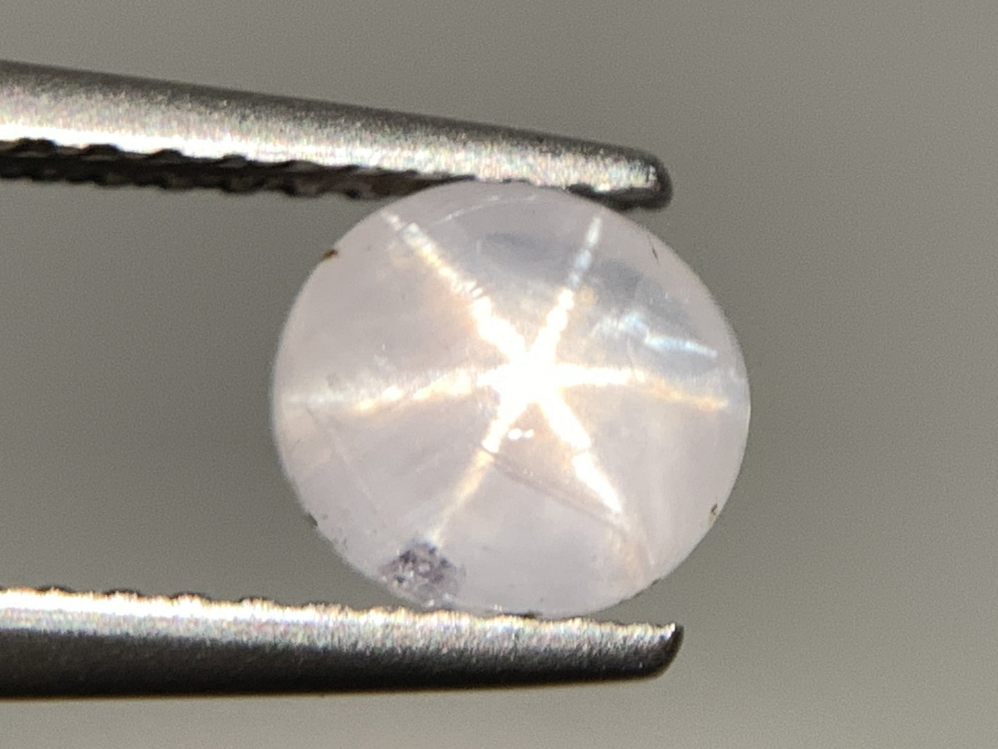 スターサファイア 天然 1.458ct 宝石ソーティング付き 6.1㎜×5.8㎜×3.9㎜ ルース（ 裸石 ） 8254Y
